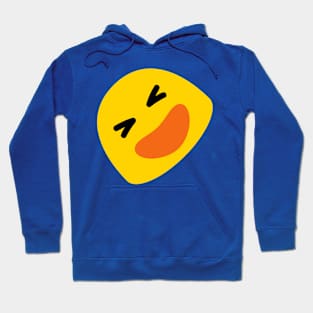 Happy Smiling Laughing Face Emoticon Hoodie